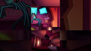 Alastor and Vox react the same way in Hazbin Hotel