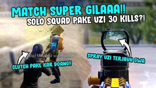 PERNAH LIHAT MATCH KAYAK GINI?? CUMA PAKE KAR DAN UZI HAMPIR 30 KILLS!!