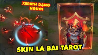 LMHT ra mắt dòng skin mới cực hot Ẩn Chính: Xerath lần đầu tiên ở dạng người - 4 Lá bài Tarot