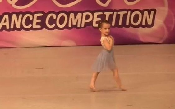 Ballet Show of a 3-Year-Old Girl Ella Dobler