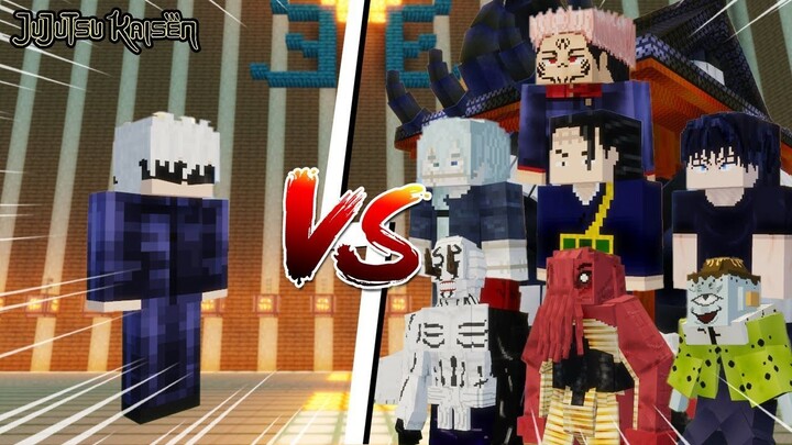 โกโจ ซาโตรุ vs คำสาปพิเศษ และ สุคุนะ ใครจะชนะกันแน่? | Minecraft สังเวียนมหาเวทย์ [ตอนพิเศษ]