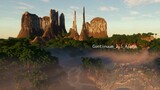 Hutan Ajaib Minecraft dalam HD Kabut