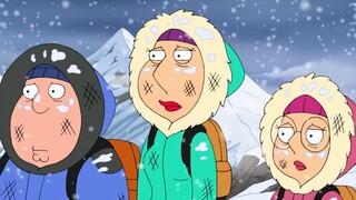 Family Guy: The Griffin family climbed to the top of Mount Everest and performed cannibalism to surv
