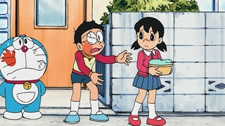 Đôrêmon: Nobita dùng dây thừng quấn quanh nó và biến nó thành suối nước nóng ngoài trời.