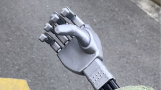 Let me show you my newly fitted prosthetic limb