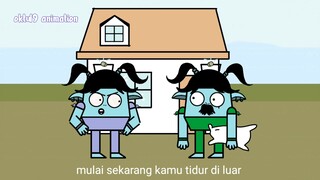 MULAI SEKARANG KAMU TIDUR DI LUAR.