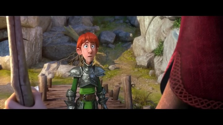 Justin and the Knights of Valour 3D Official Trailer #1 (2013) - Saoirse Ronan M
