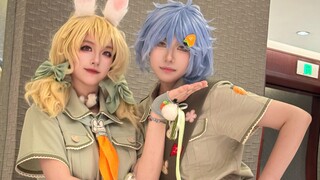 [Fei Ren Zai cos house dance] Danced Fei Ren Zai with Xiao Tian at the school celebration!