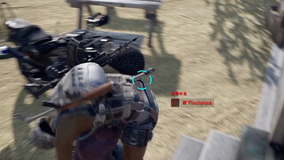 r asked his teammates to install a human robot in the toilet, and then I blocked him in! Hehe