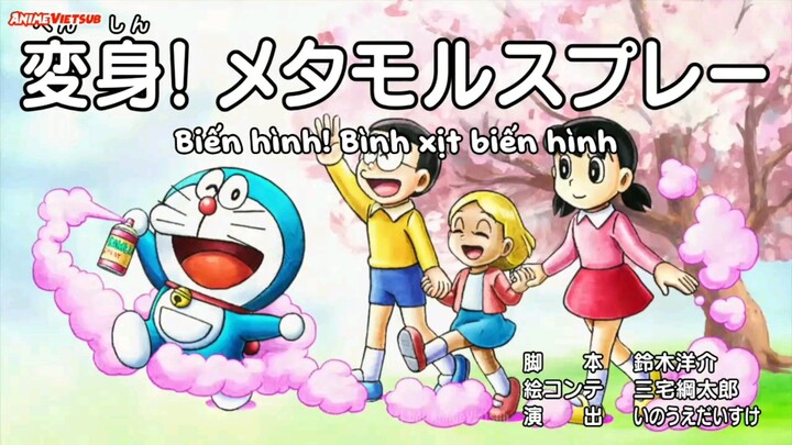 [Vietsub] Doraemon - Tập 907: Biến Thân! Bình Xịt Tiến Hóa & Không Có Tuyết Cũng Trượt Tuyết Được