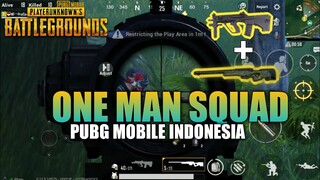 ONE MAN SQUAD - AUG + AWM = CHICKEN✓ | PUBG MOBILE INDONESIA