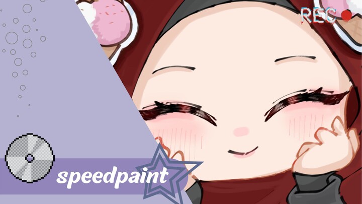 [SPEEDPAINT] chibi commission for Raxilyn on bstation