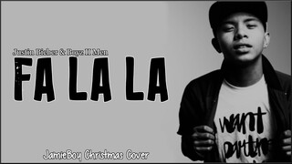 Fa La La - Justin Bieber & Boyz II Men (JamieBoy Christmas Cover)(Lyrics)