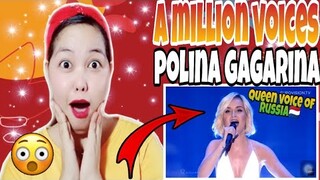 🔴Filipina First Time to React Polina Gagarina - "A MILLION VOICES" RUSSIA (LIVE) Eurovision
