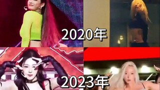 用编舞老师版舞蹈来对标一下，看她的舞蹈从出道到现在进步了多少呢？