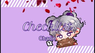 【查理苏个人向手书】Checklist