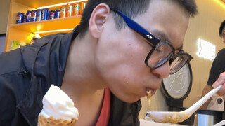 I bought ice cream too early.