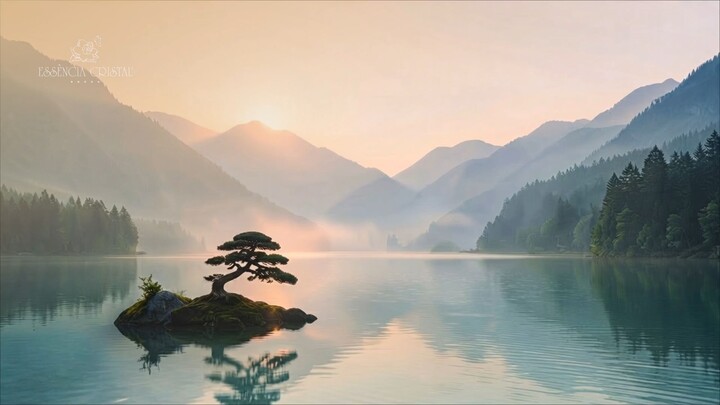 Música Suave para Tranquilizar a Mente e o Coração | Horizonte de Quietude | 60 bpm | Calming Music