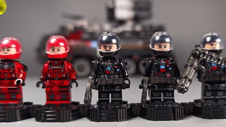 【725toys】หลังจากดู "The Wandering Earth 2" แล้ว ฉันรู้สึกตื่นเต้นมาก Senbao Building Blocks 107007 1