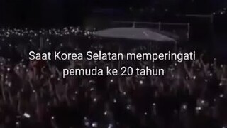 saat Korea Selatan memperingati pemuda ke-20 tahun