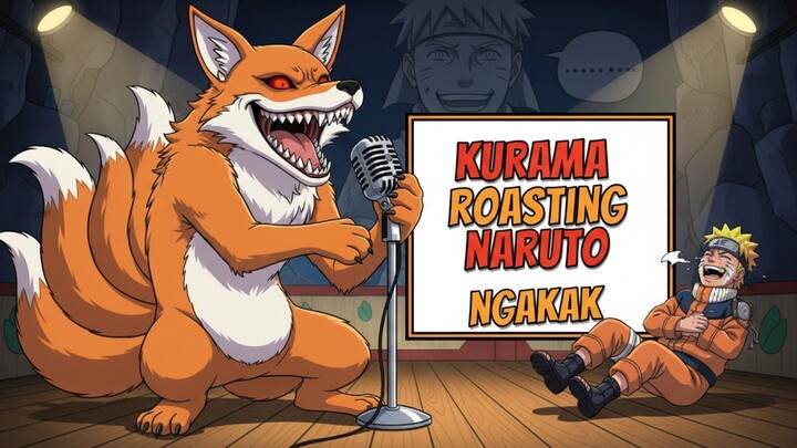 Kurama Roasting Naruto😂