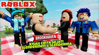 KISAH CINTA SLENDERMEN DAN SLENDERINA DI BROOKHAVEN - ROBLOX STORY BROOKHAVEN @andrhevn21