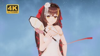 [4k/冰糖十周年/次世代]旗袍  我的眼中只有你！千里邀月 MMD