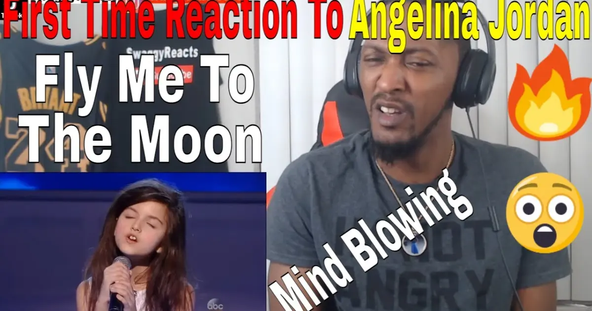 FIRST TIME REACTION TO - Angelina Jordan (8) - Me To The Moon - The View 2014 - Bilibili