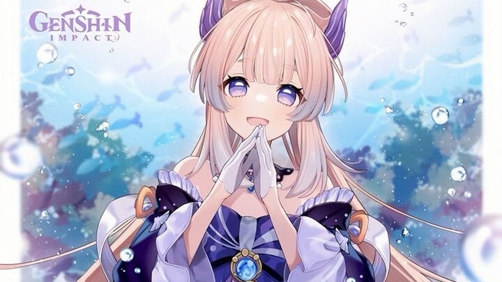 Genshin Impact INDO - Pembahasan Sangonomiya Kokomi Five Star mengenai Artifact dan Skill + Gameplay