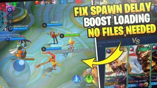 How to Fix Spawn Delay (Slow Loading) Increase FPS and fix Lag in Mobile Legends