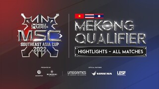 [HIGHLIGHTS] GIẢI ĐẤU TIỀN SEA GAMES - MSC MEKONG QUALIFIER 2022