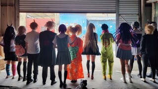 Đang quay Danganronpa nhưng bị mắc kẹt trong nhà máy do mưa lớn