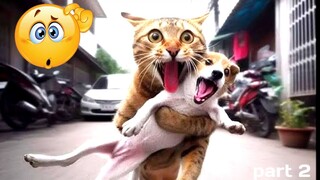 New Funny Cats and Dogs Videos 😂 Funny Animal videos 2023😜 new funny video 2023