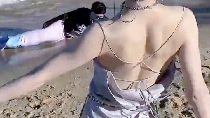 [On-site] Wang Qiyue has such a great figure!