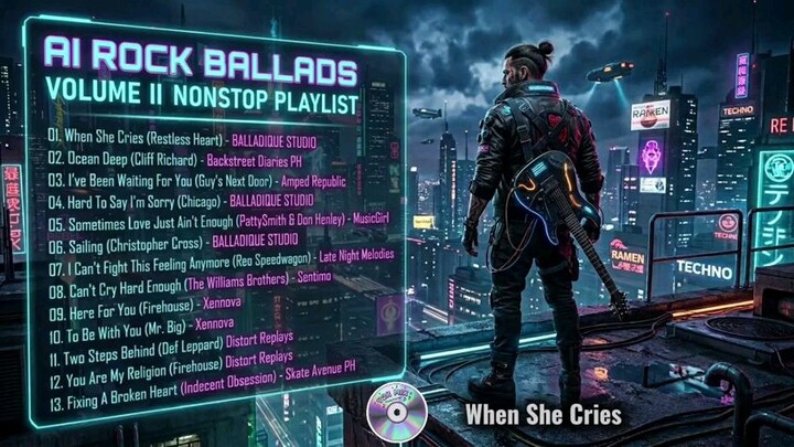 AI Rock Ballads - Bedt of Oldies Music