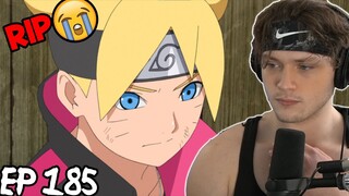 Boruto Mourns Mugino's Death.. || Boruto Episode 185 Reaction