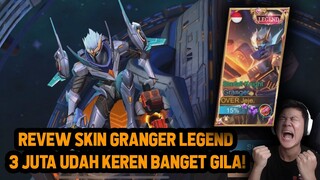 REVIEW SKIN GRANGER LEGEND SEHARGA 3 JUTA ! KEREN BANGET GILA COK - Mobile Legends