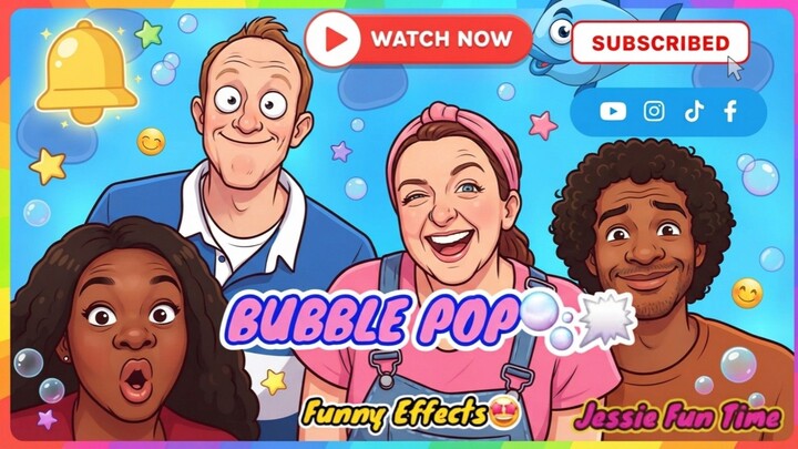 bubble pop song😍🤩 funny effects