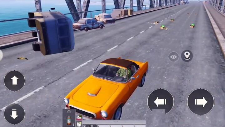 In the new version, AUG blocks the bridge and kills everyone on the road!