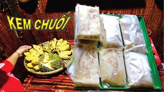 Cách làm kem chuối mùi vị đặc trưng ăn rất là ngon