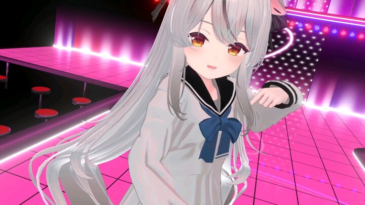 Kanade is just dancing.