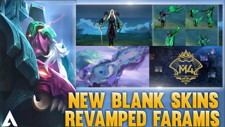 MLBB NEW UPDATE | REVAMPED FARAMIS | REVAMPED BRAWL | NEW BLANK SKIN | ESTES NEW SKIN | M4 SKIN POLL