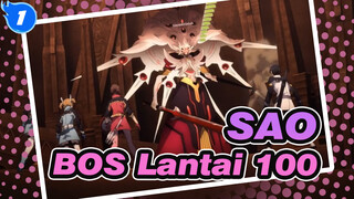 Sword Art Online | Skala Ordinal VS BOS Lantai 100_1