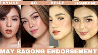 FRANCINE DIAZ may bagong endorsement with Belle, Kyline and AC • KyCine Fandom Updates