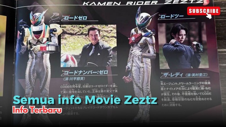 Semua Info summer movie Kamen Rider Zeztz