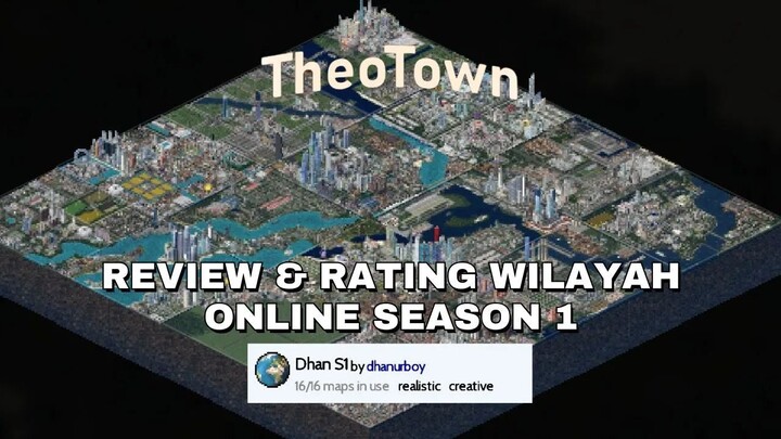 REVIEW WILAYAH ONLINE SEASON 1 DI THEOTOWN! #theotown