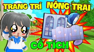 MẶP DORAM TRANG TRÍ NHÀ THÀNH NHÀ CỔ TÍCH SIÊU ĐÁNG YÊU TRONG MINI WORLD