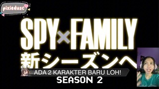 SIAPA YAA 2 KARAKTER BARU DI SPY X FAMILY SEASON 2??