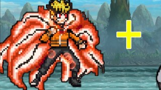 Mode Partikel Berat Naruto + Demonstrasi Satu Keterampilan Otsutsuki [mugen]