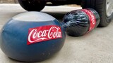 Eksperimen: Balon Coca Cola VS Roda Mobil #oddlysatisfyingvideo
